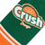 Crush Orange Half Stripe Socks
