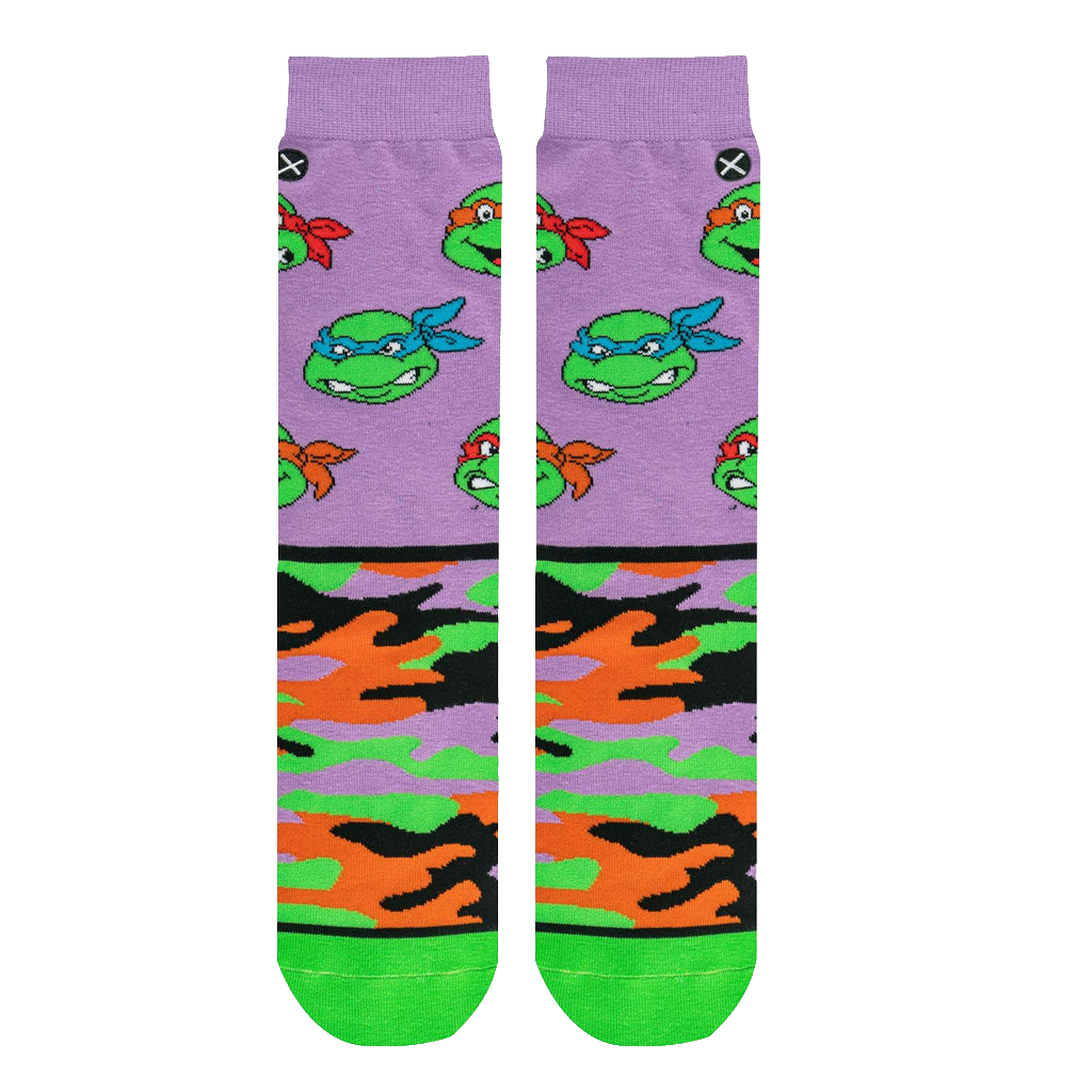 TMNT - Turtle Camo Socks