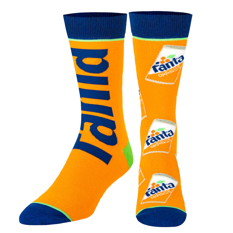 Fanta Orange Split Socks