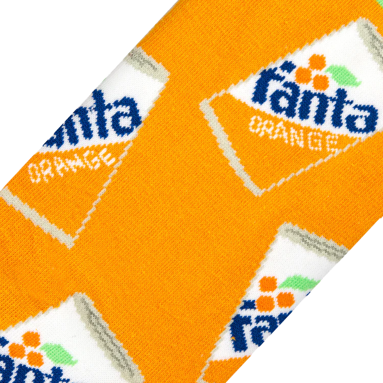 Fanta Orange Split Socks