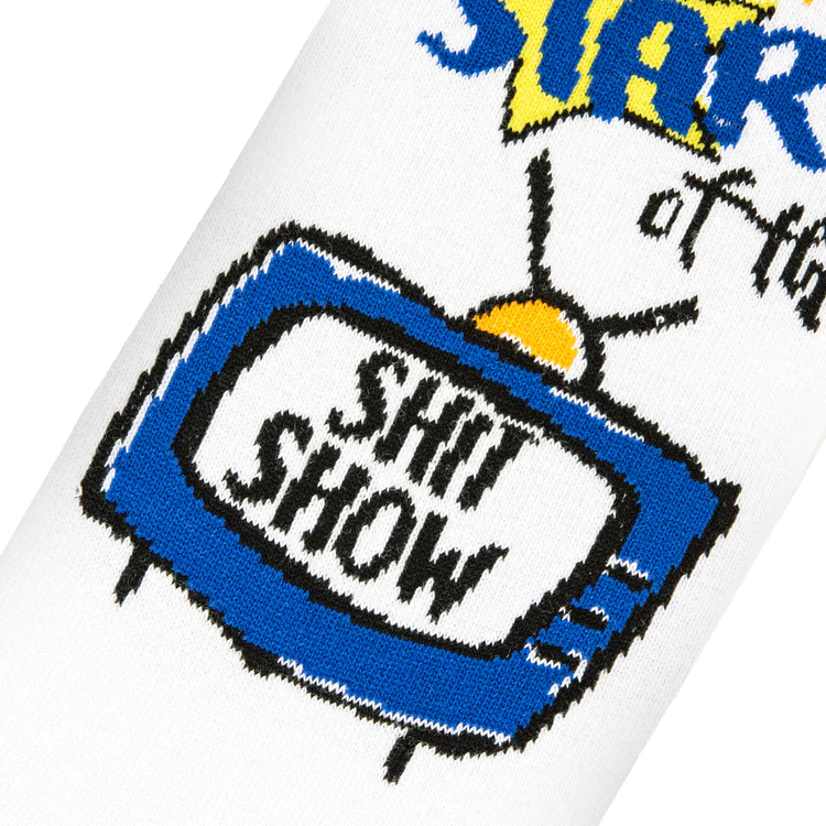 Star Of The Shit Show Crew Socks - Womens