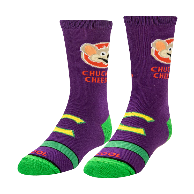 Chuck E Cheese Socks - Kids - 4-7
