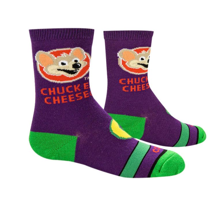 Chuck E Cheese Socks - Kids - 7-10
