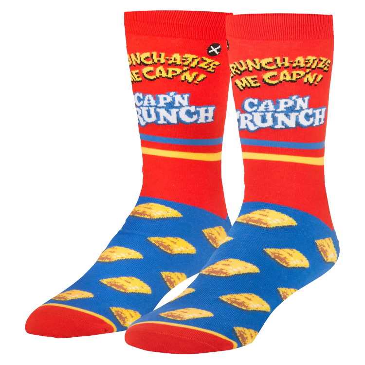 Captain Crunch Socks - Crunchatize Me Capn