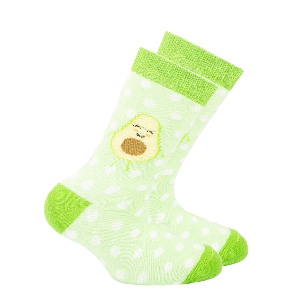 Avocado Dot Socks - Kids