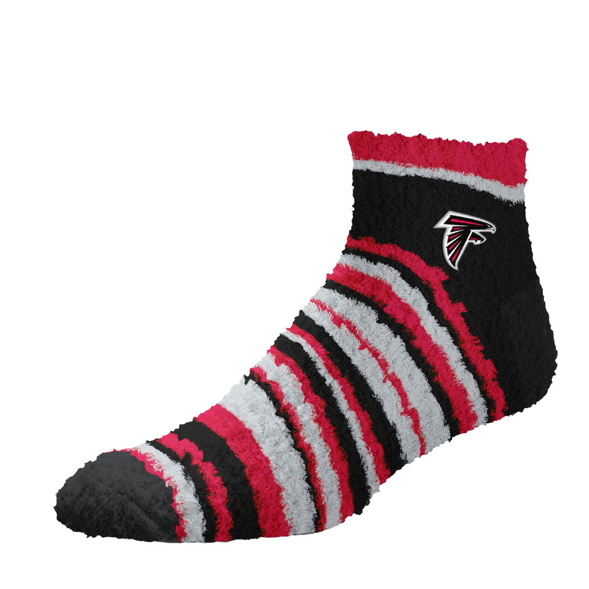 Atlanta Falcons - Muchas Rayas - Fuzzy Ankle Socks
