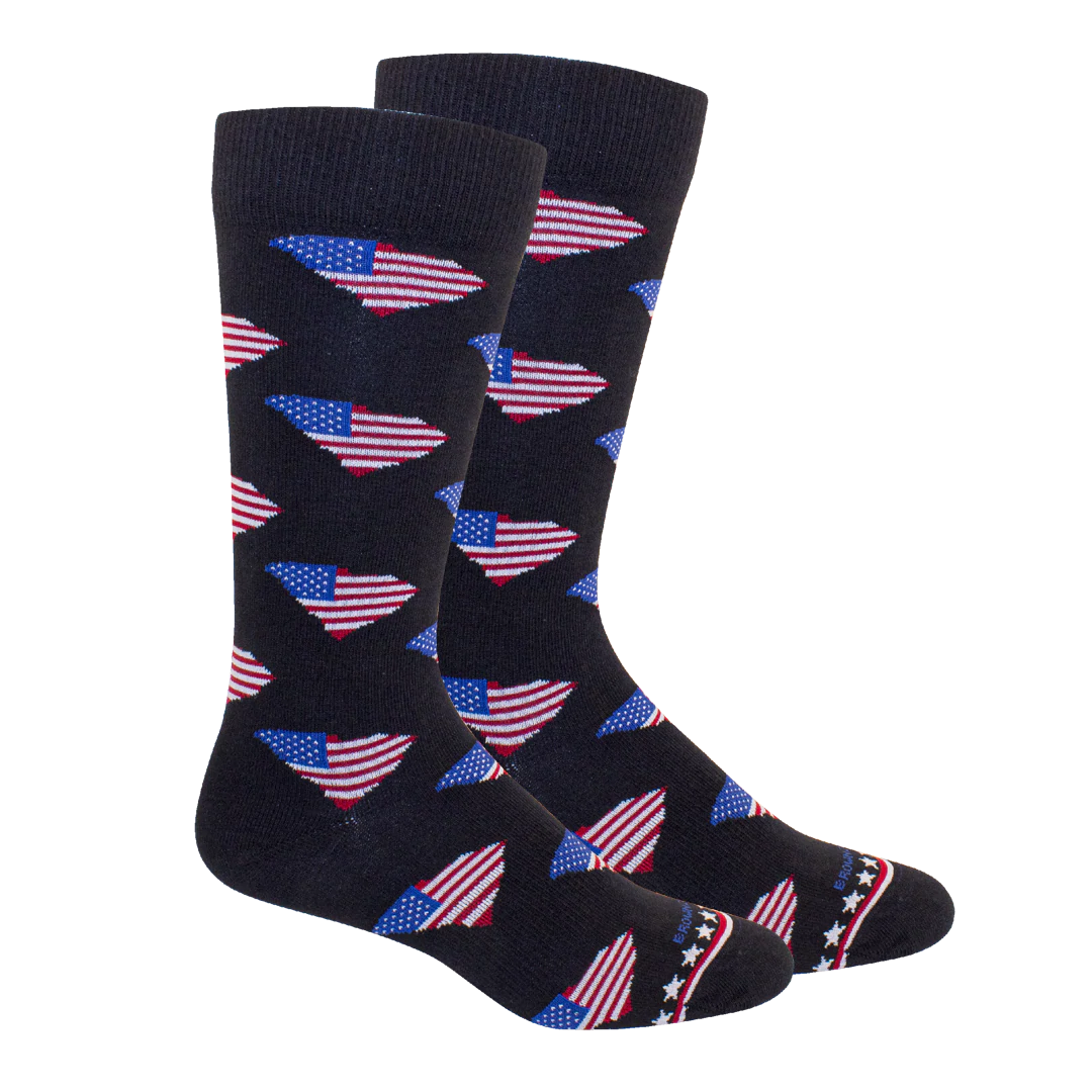 South Carolina USA Socks - Navy