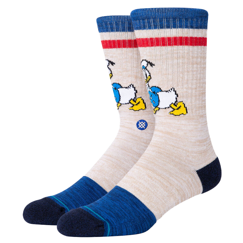 Vintage Disney Crew Socks - Donald Duck - Large