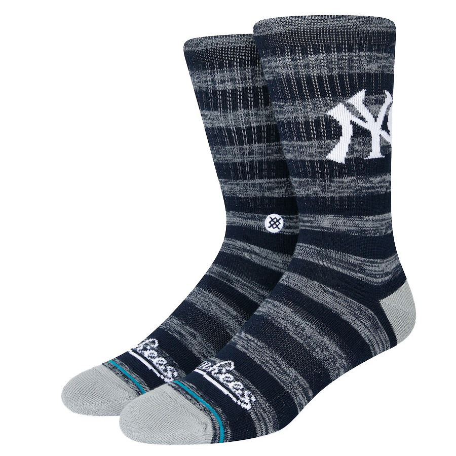 New York Yankees Twist Crew Socks - Large
