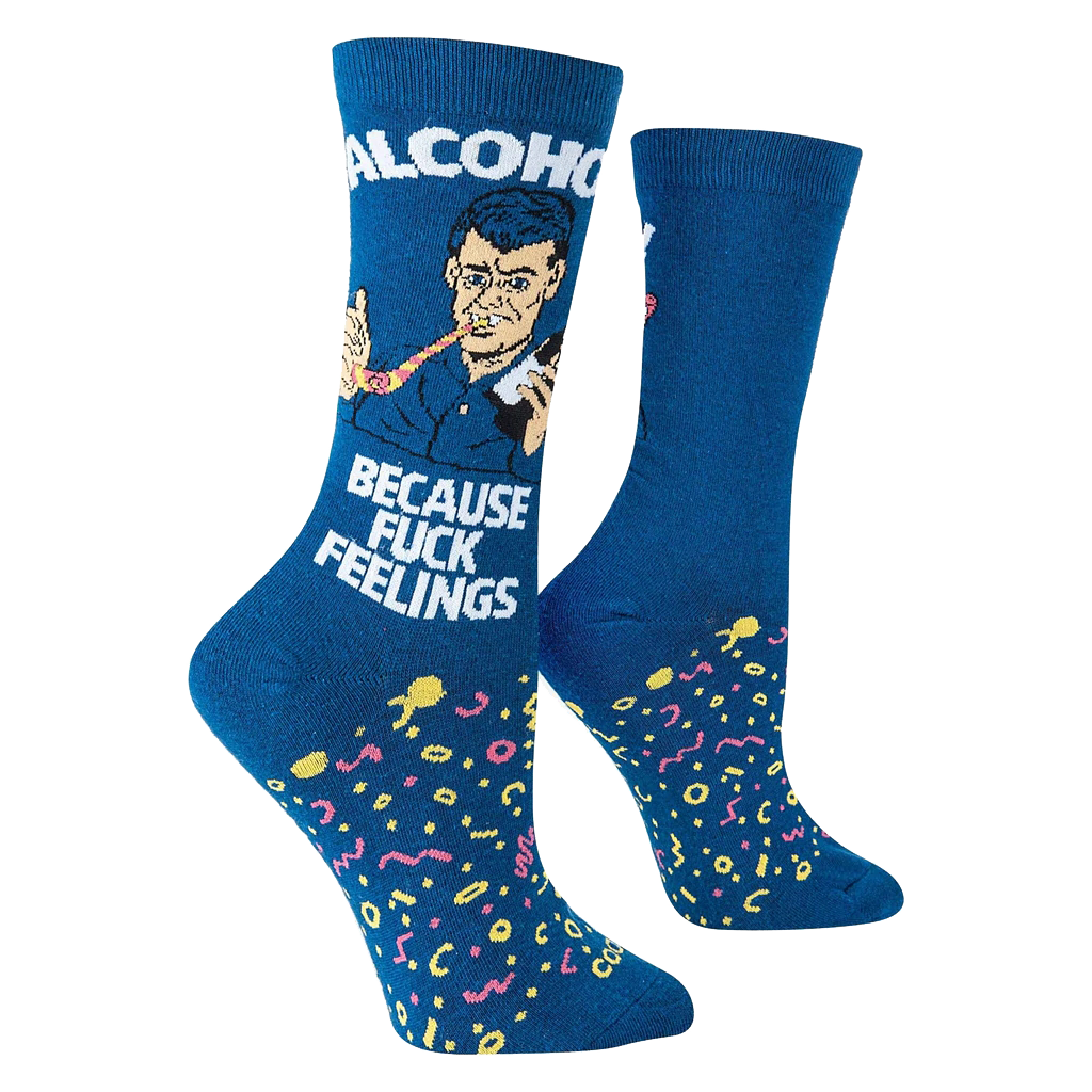 Alcohol Socks - Womens