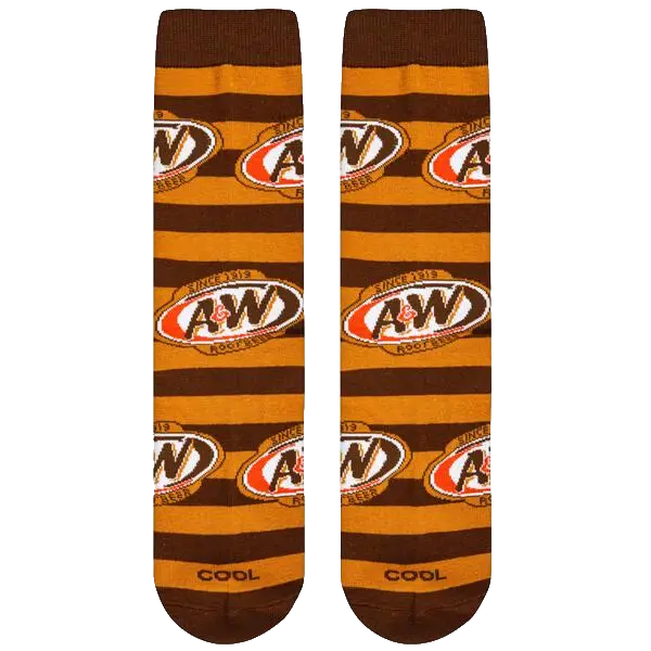 A&amp;W Stripes Socks