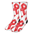 Red Ribbon Socks