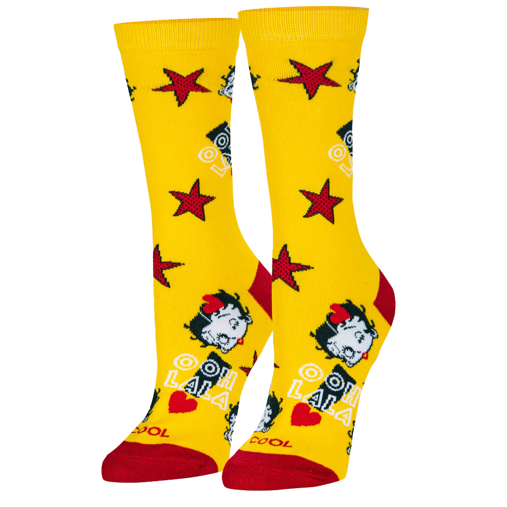 Betty Boop Oh La La Socks - Womens