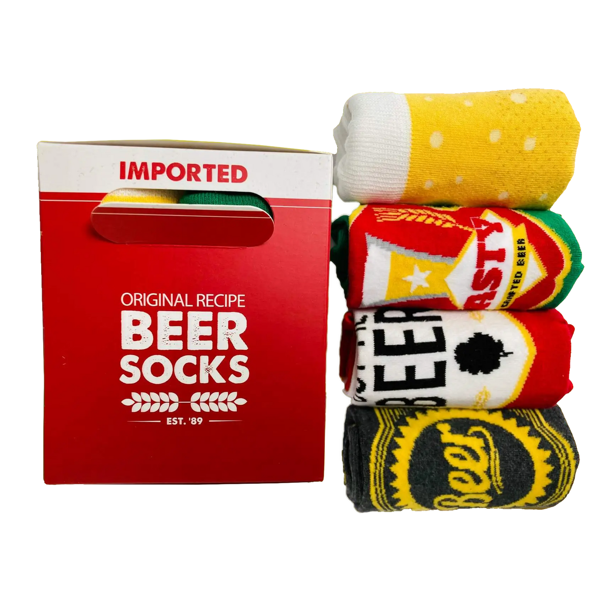 Beer Socks - 4 Pairs