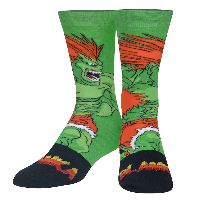 Street Fighter - Blanka Socks