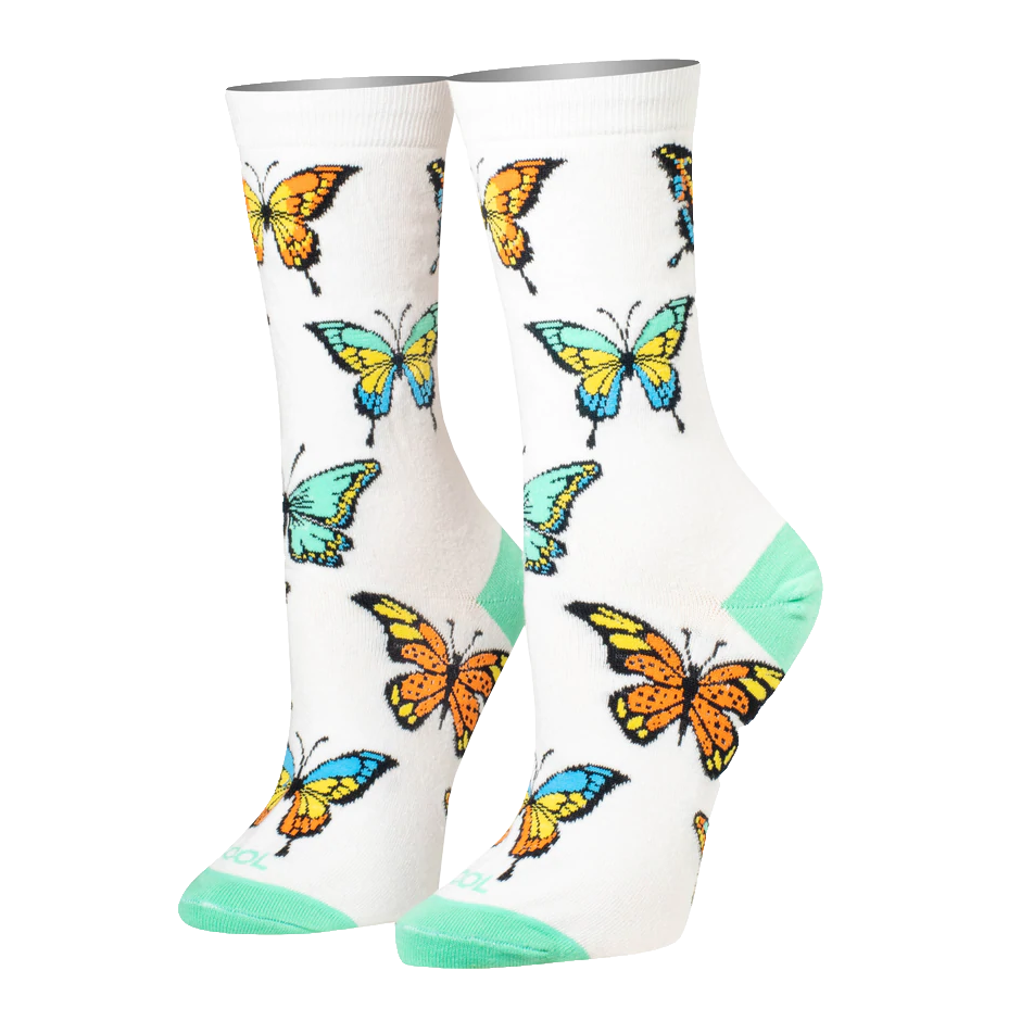 Butterfly Socks - Womens