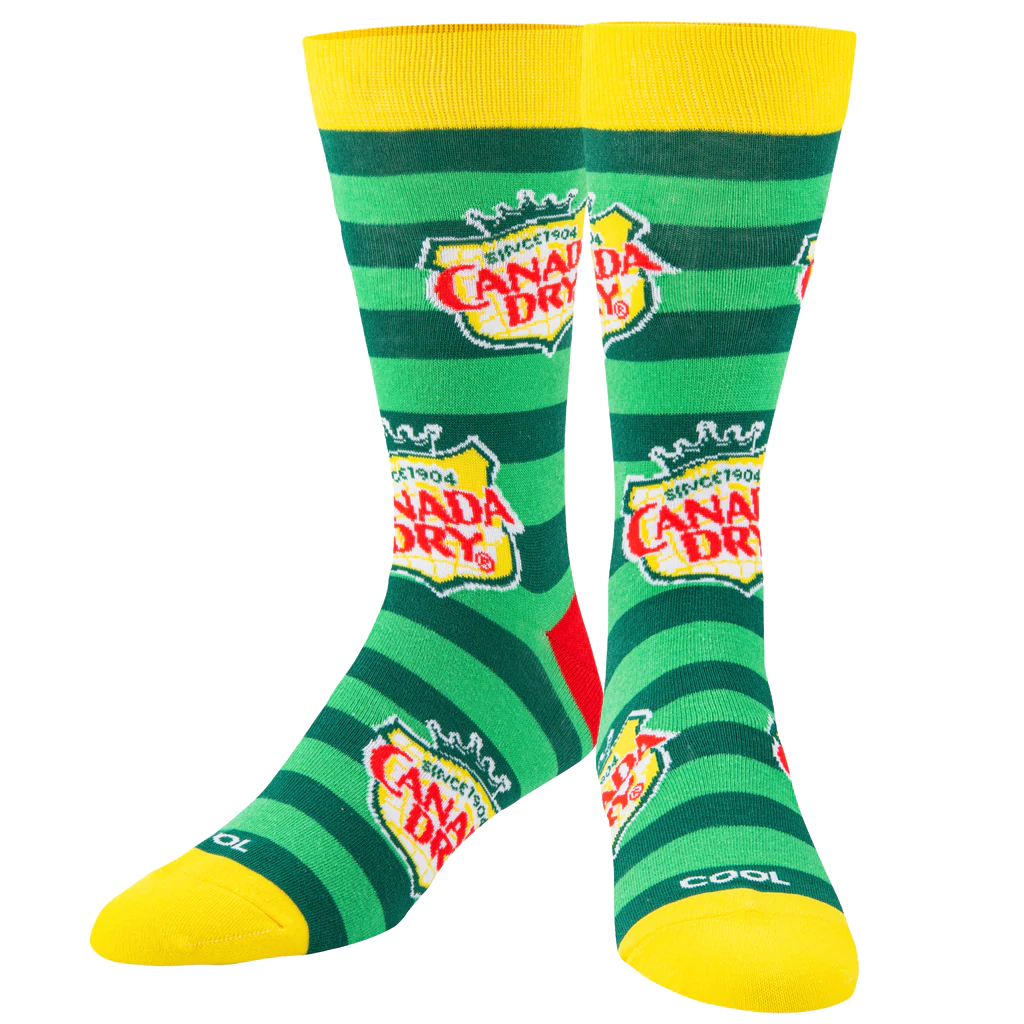 Canada Dry Stripes Socks