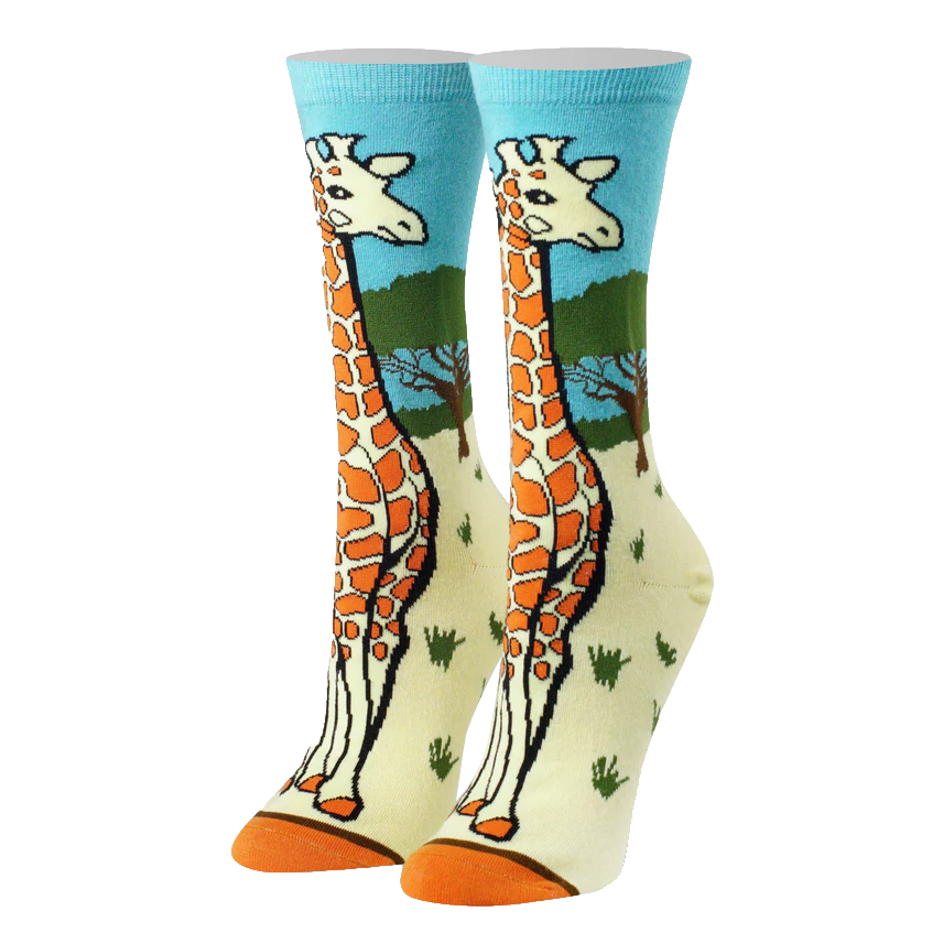 Giraffe Socks - Womens