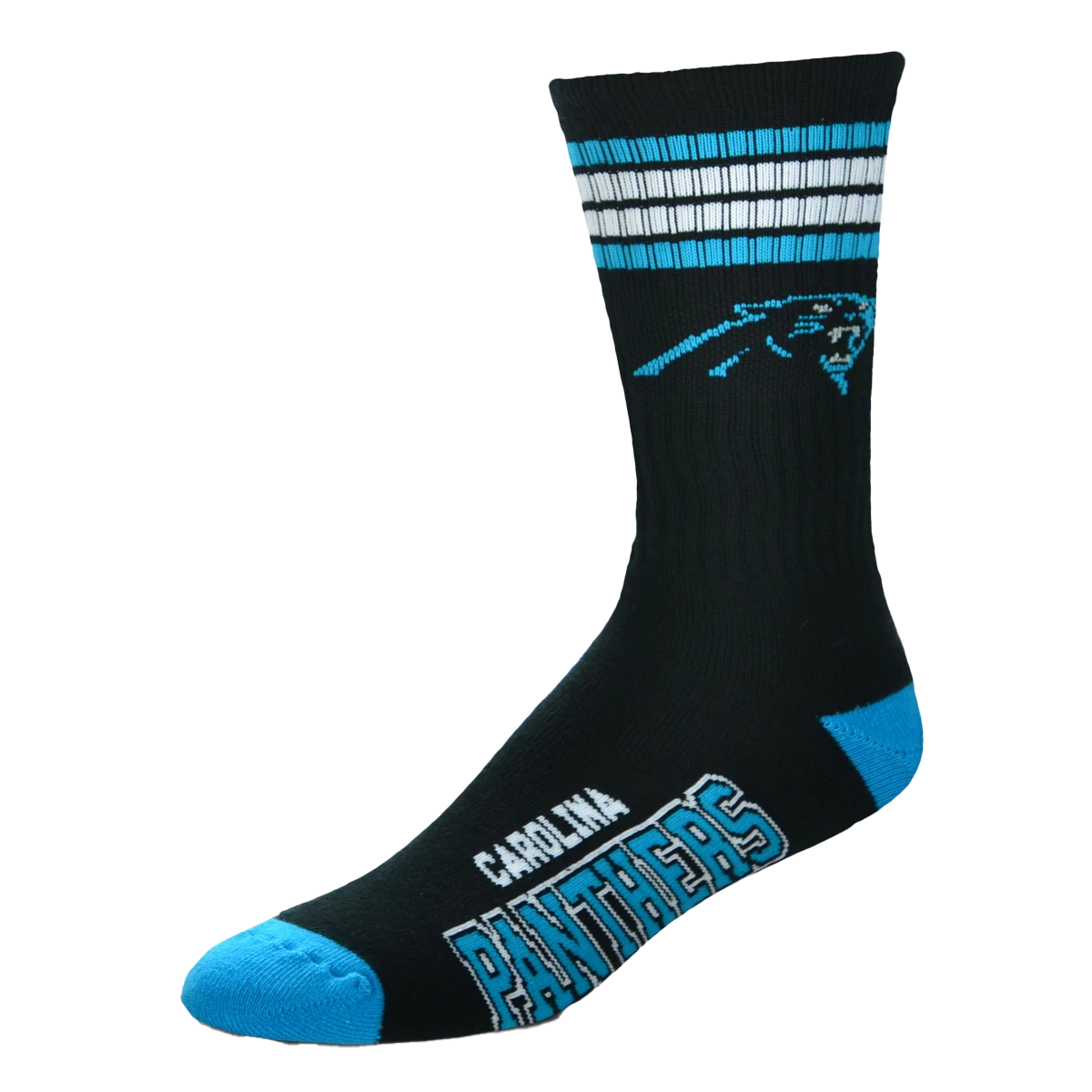 Carolina Panthers - 4 Stripe Deuce Socks