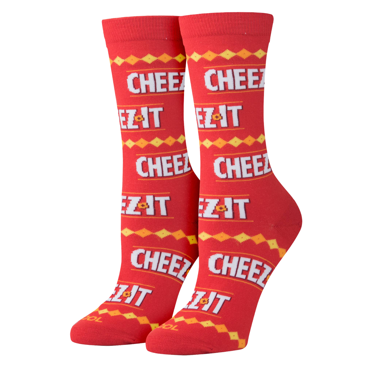 Cheez It Stripes Socks - Womens