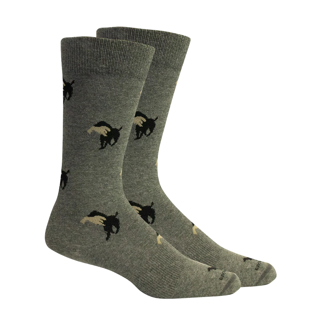 Church Socks - Grey Heather