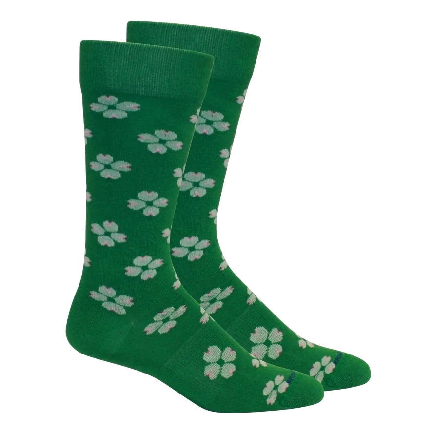 Dogwood Socks - Jolly Green