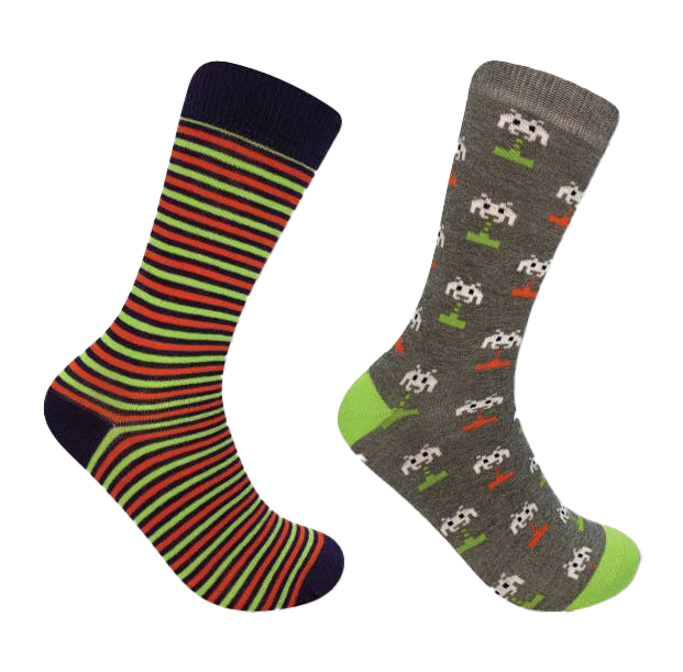 Gaming Socks Gift Set - 2 pair