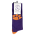 Clemson Purple Socks with Orange Paw