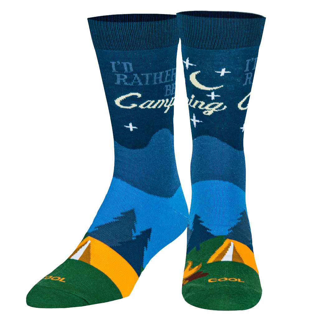 I&#39;d Rather Be Camping Socks