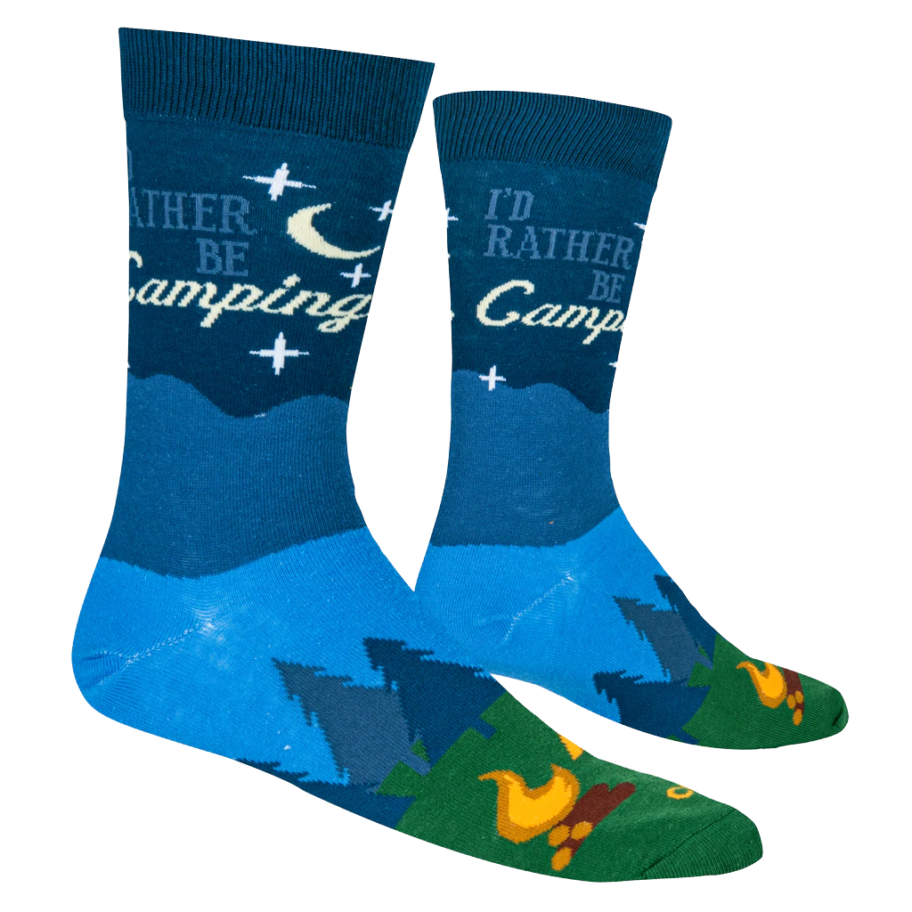 I&#39;d Rather Be Camping Socks