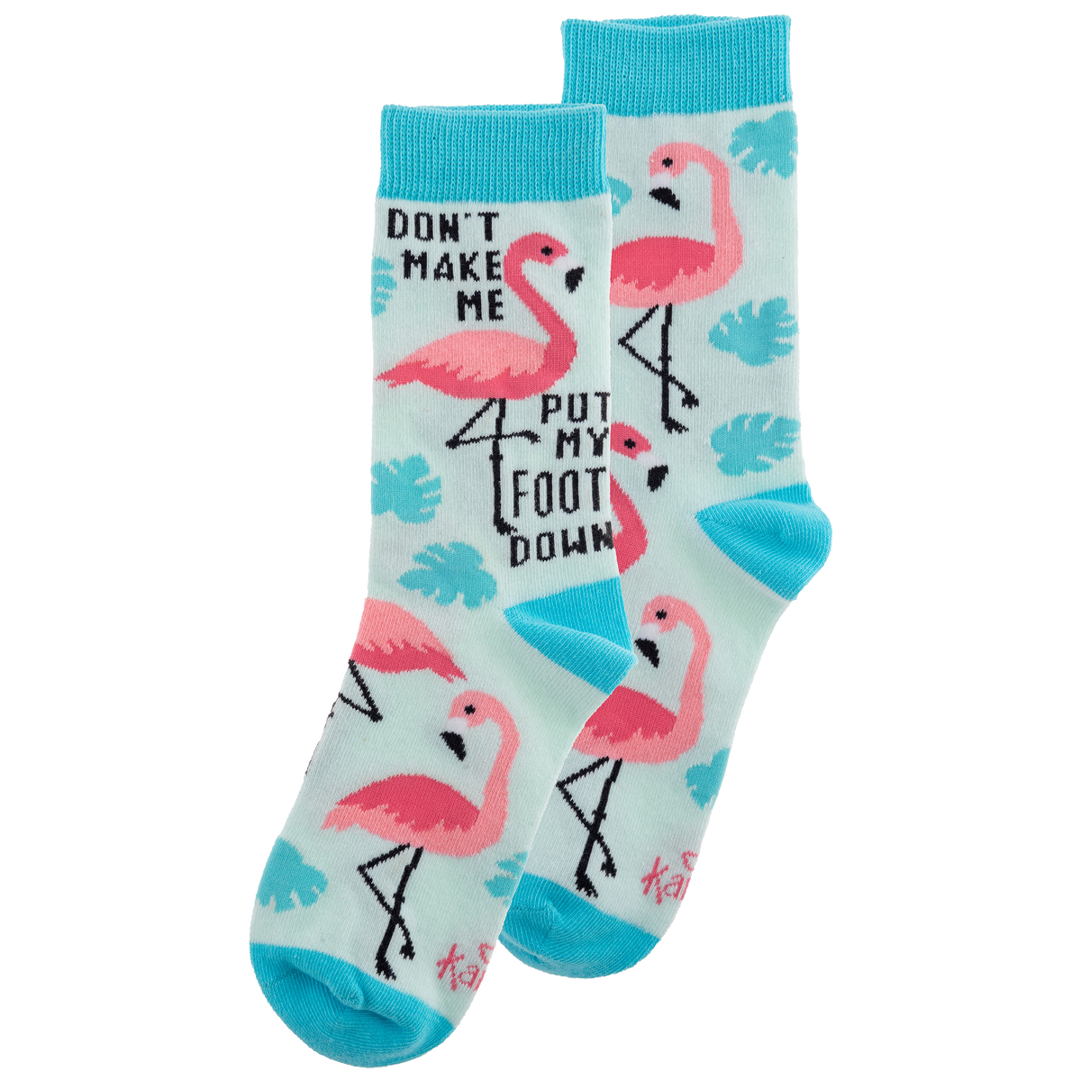 Flamingo Crew Socks - Women