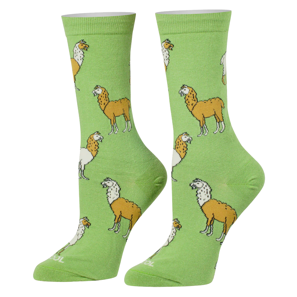 Llamas Socks - Womens