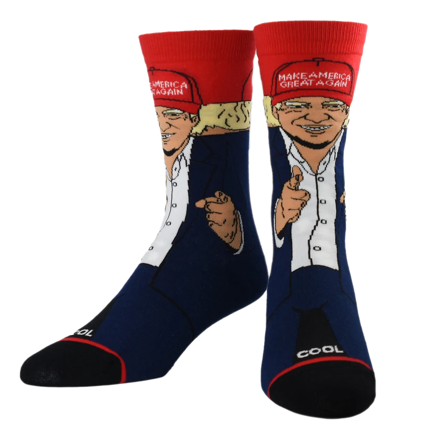 Trump - MAGA Hat 360 Socks