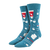 Pearly Whites Socks - Teal