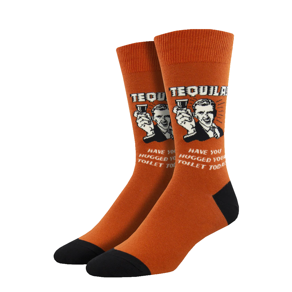That&#39;s The Spirit Socks - Orange - 10-13