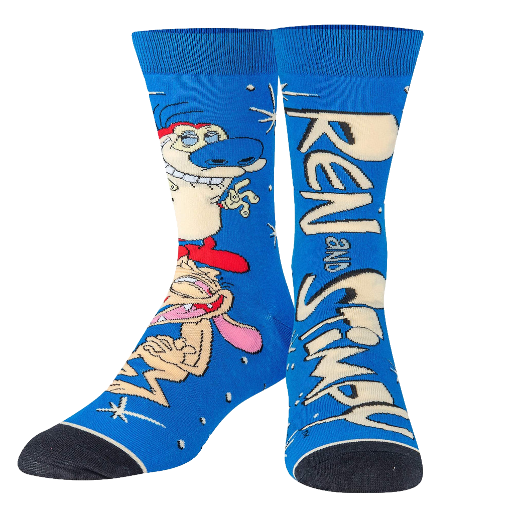 Ren &amp; Stimpy 360 Knit Socks