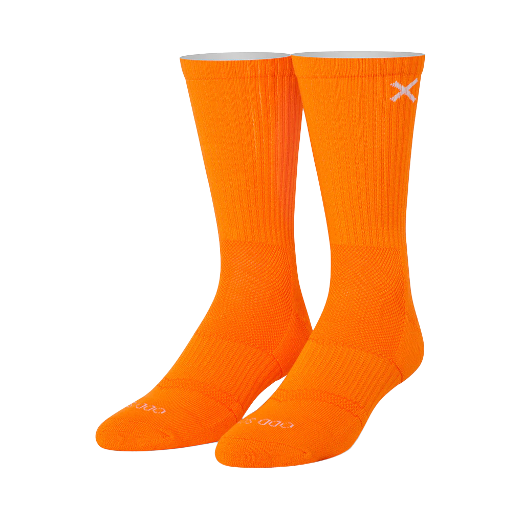 Basix Fashion Socks - Orange - Crew