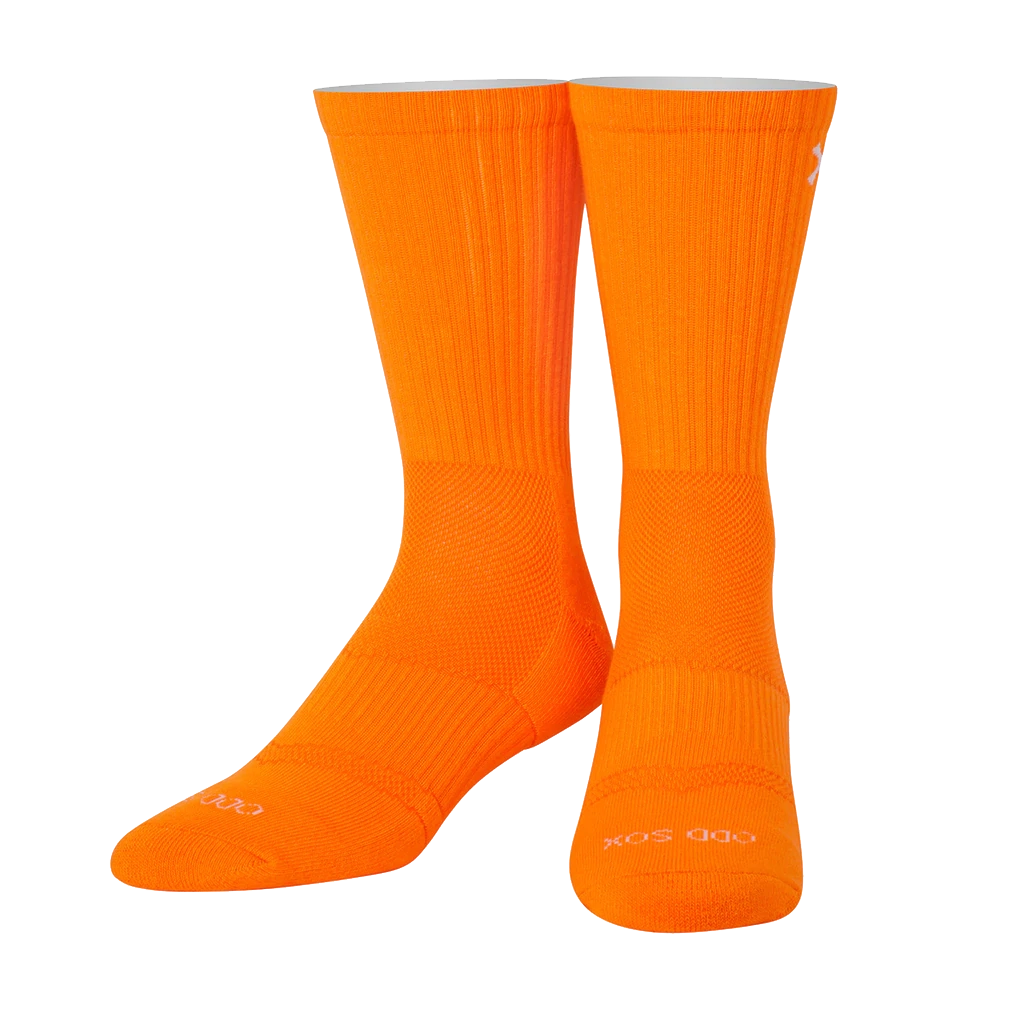 Basix Fashion Socks - Orange - Crew