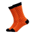 Orange & White Polka Dot Socks
