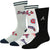 Atlanta Braves MVP Crew Socks - 3-Pack - Large