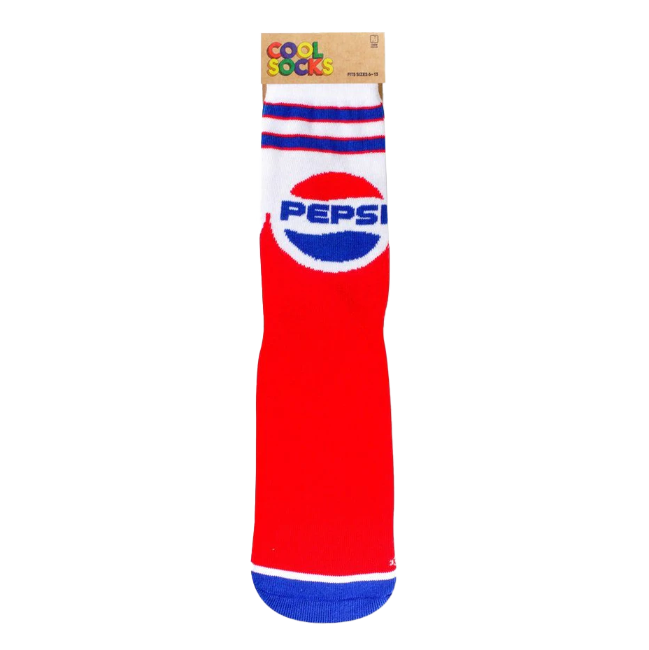 Pepsi Throwback Socks