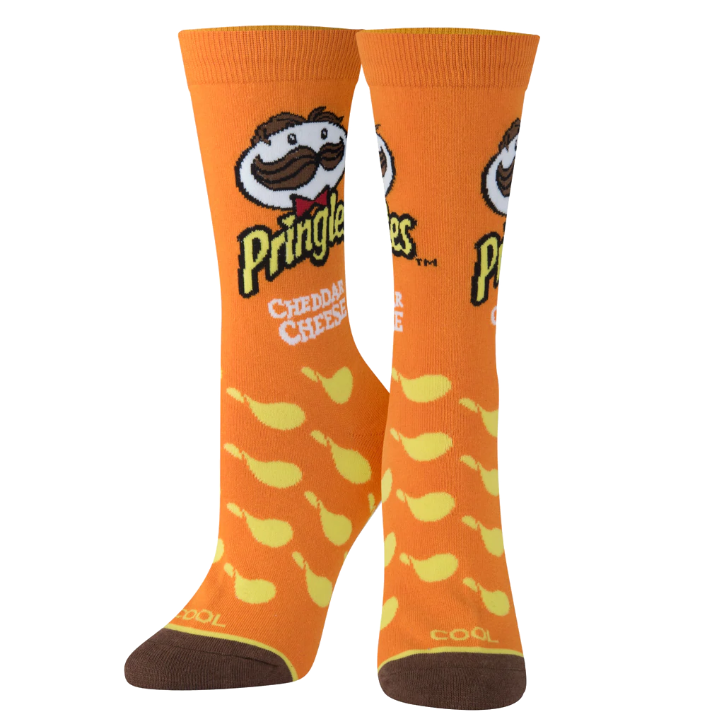 Pringles Socks - Cheddar Cheese - Womens