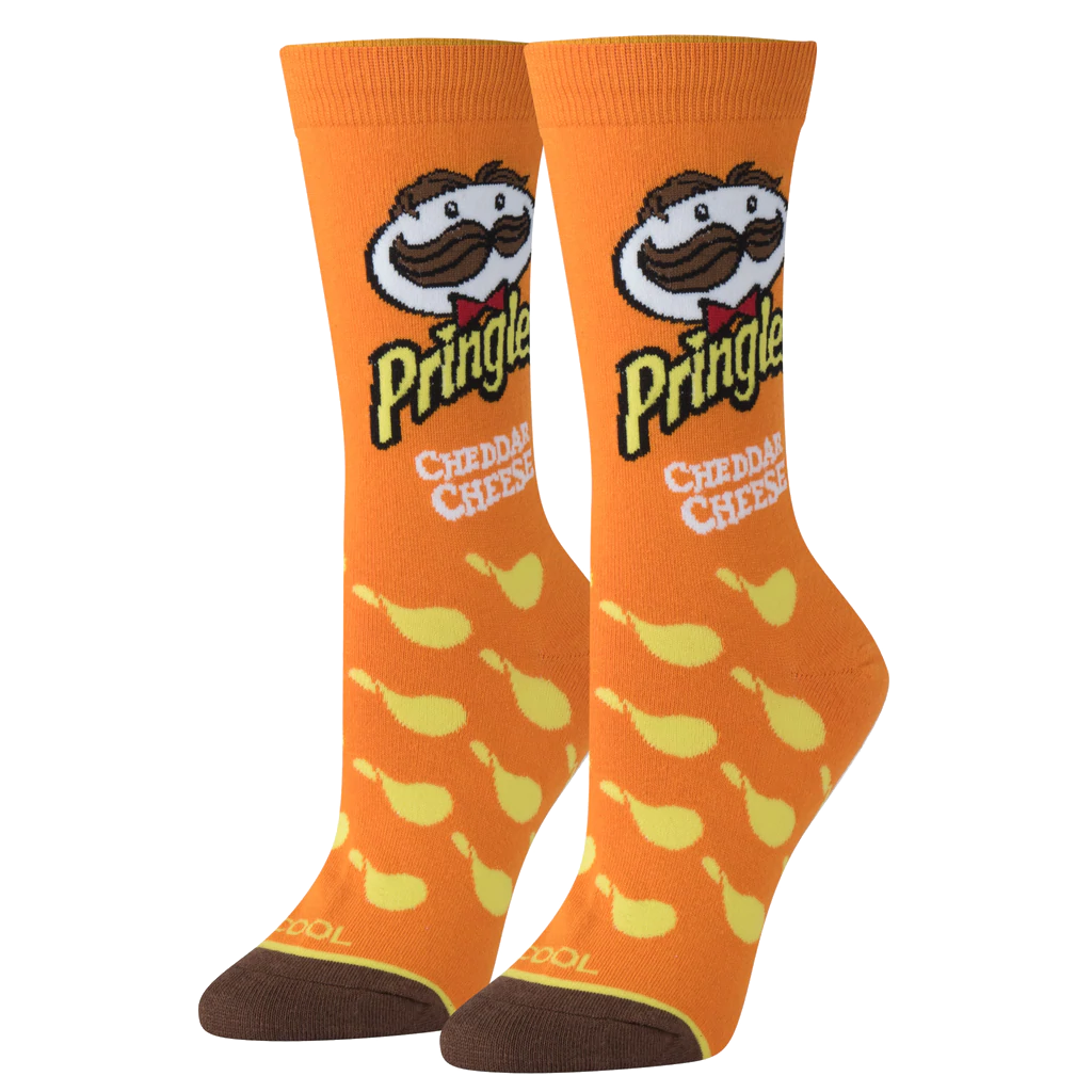 Pringles Socks - Cheddar Cheese - Womens