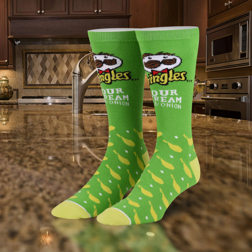 Pringles Socks - Sour Cream &amp; Onion