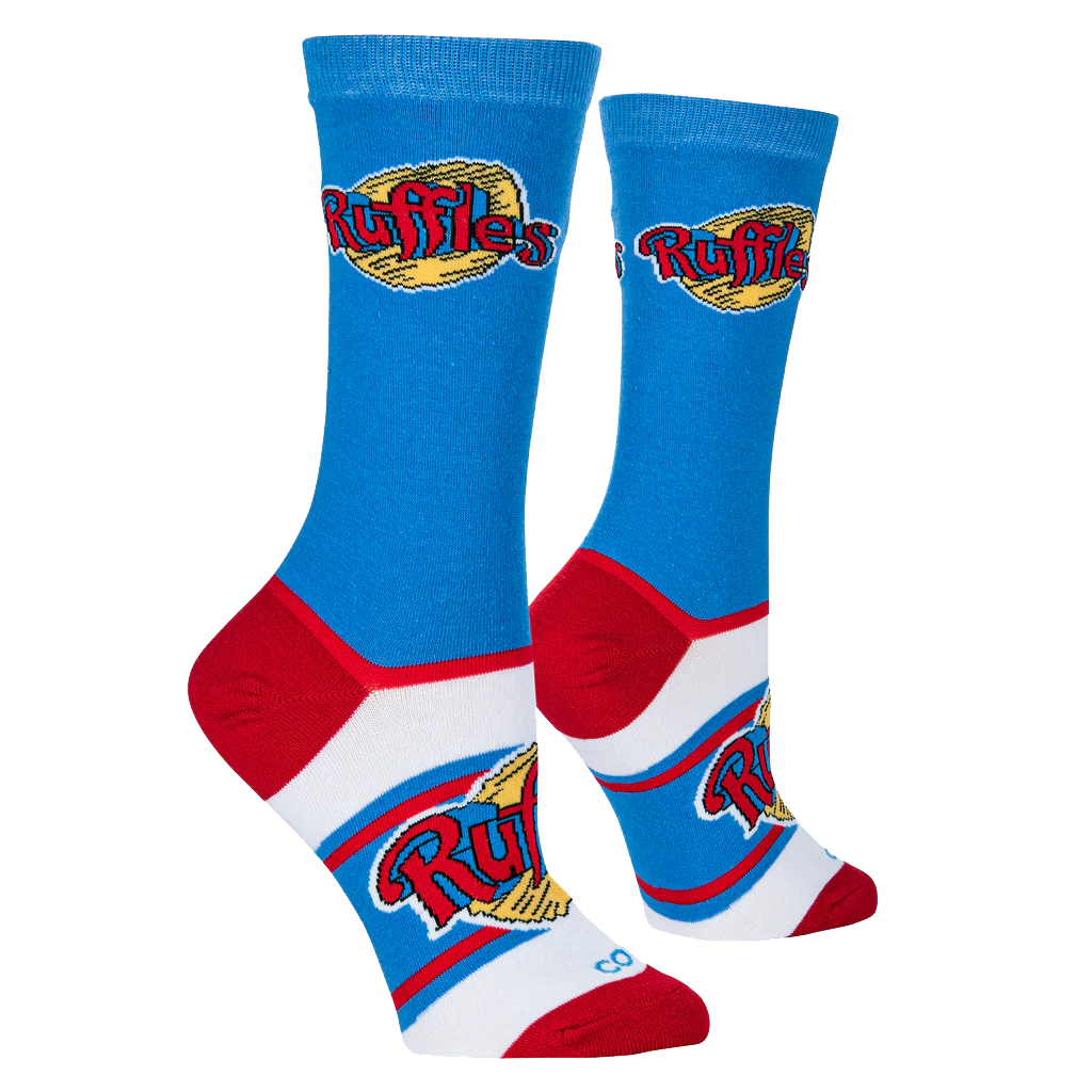 Ruffles Logo Socks - Womens