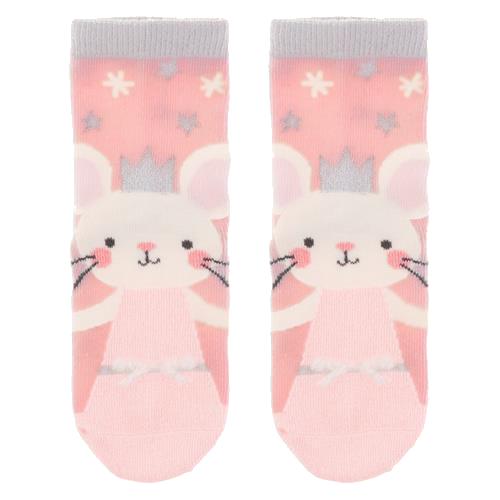 Holiday Socks - Mouse - Kids Large