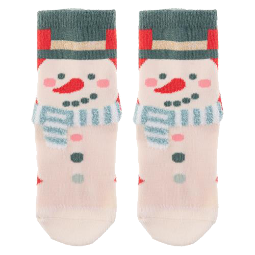 Holiday Socks - Snowman - Kids Large