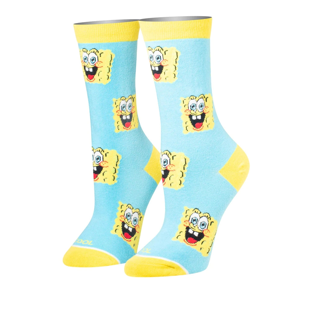 Spongebob - Sponge Block Socks - Womens