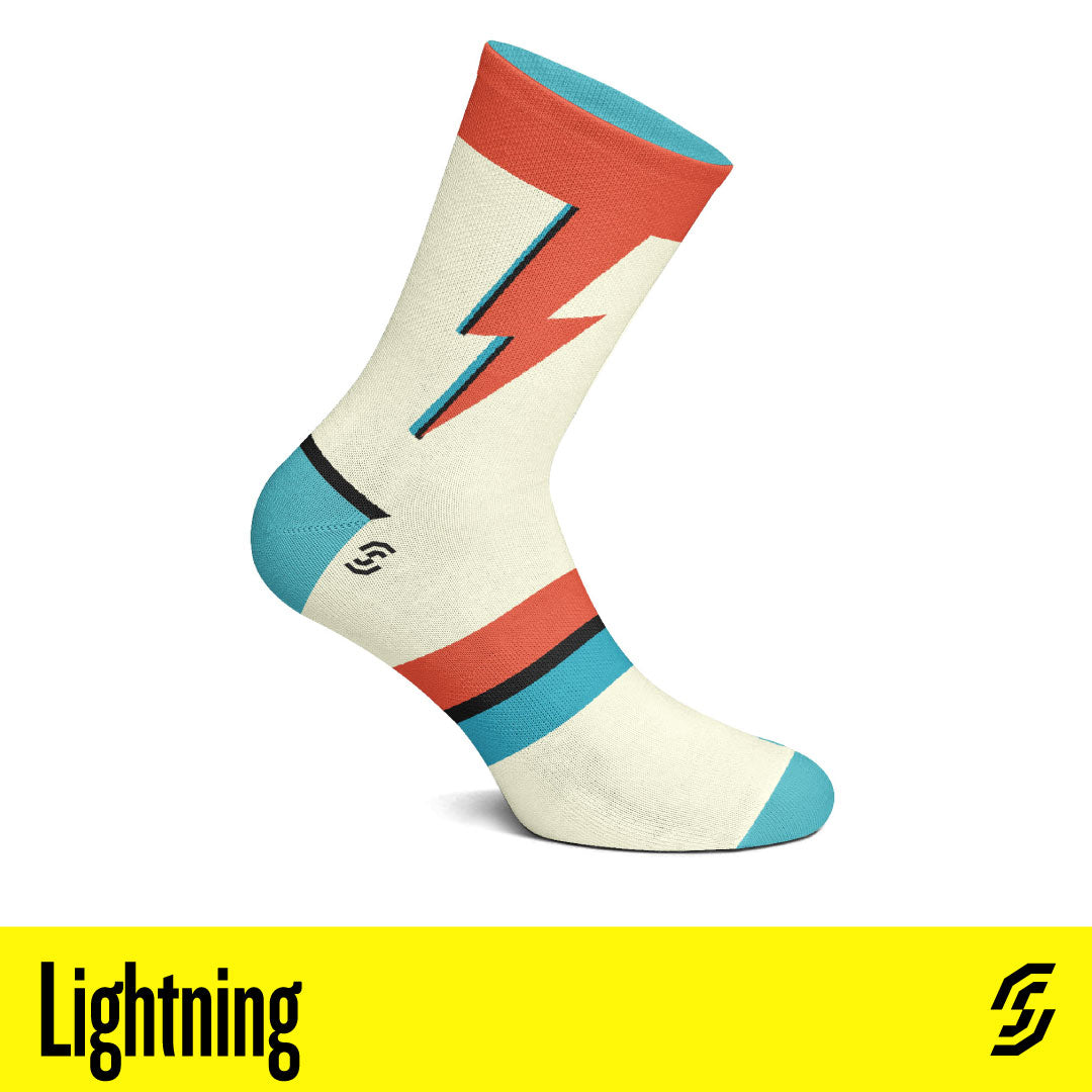 Lightning Socks - A Lad Insane - Large
