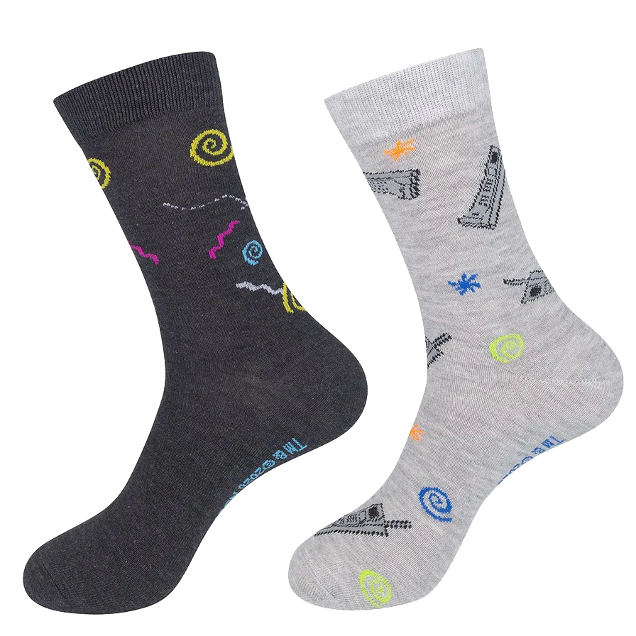 Saved By The Bell Socks - 2 pair